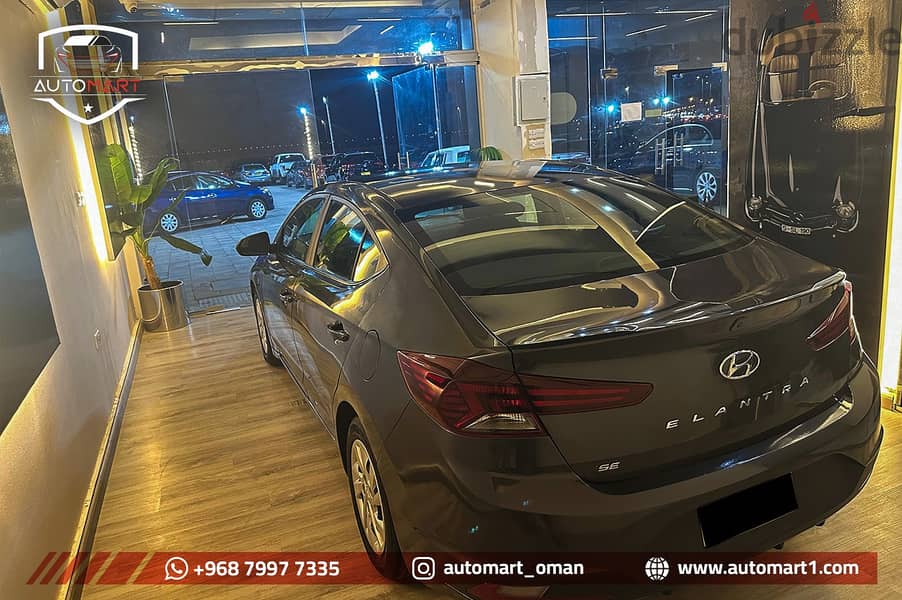 Hyundai Elantra 2020 هايونداي النترا 8