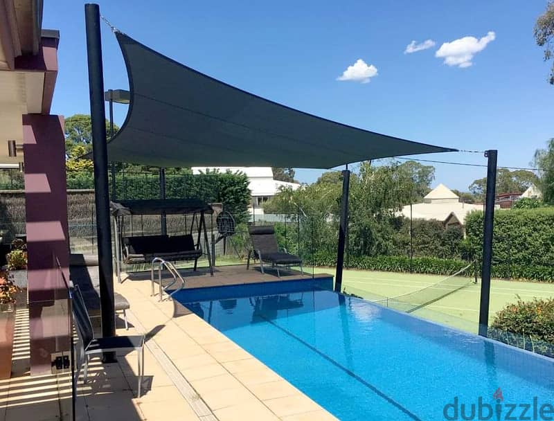 ⏩We Specialized in all types of shades, pergolas and aluminium work 2