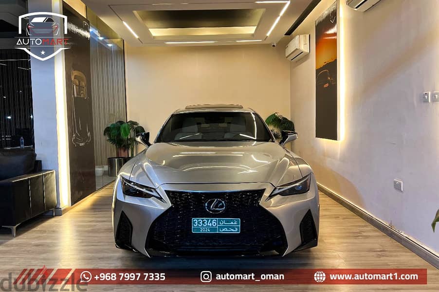 LEXUS IS 350 F SPORT 2021 لكزس آي اس 2