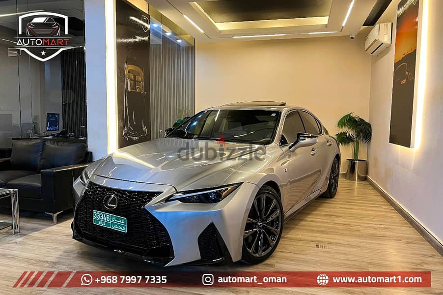 LEXUS IS 350 F SPORT 2021 لكزس آي اس 3