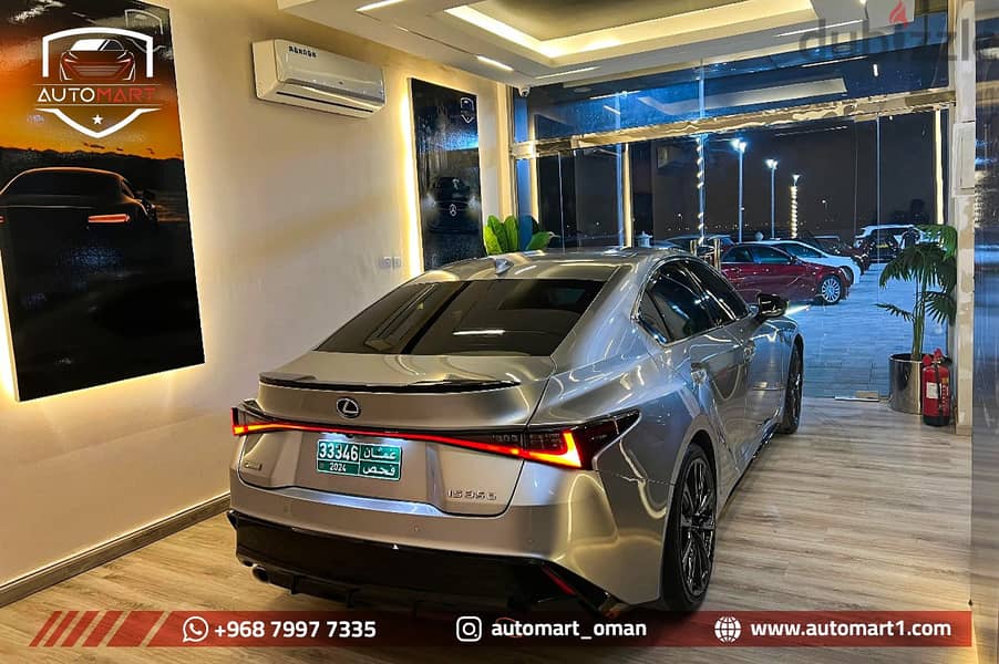 LEXUS IS 350 F SPORT 2021 لكزس آي اس 4