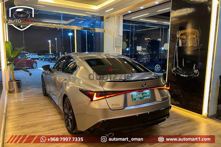 LEXUS IS 350 F SPORT 2021 لكزس آي اس 6