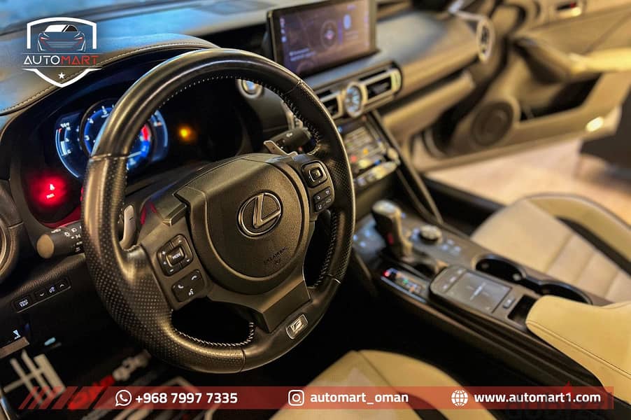 LEXUS IS 350 F SPORT 2021 لكزس آي اس 10