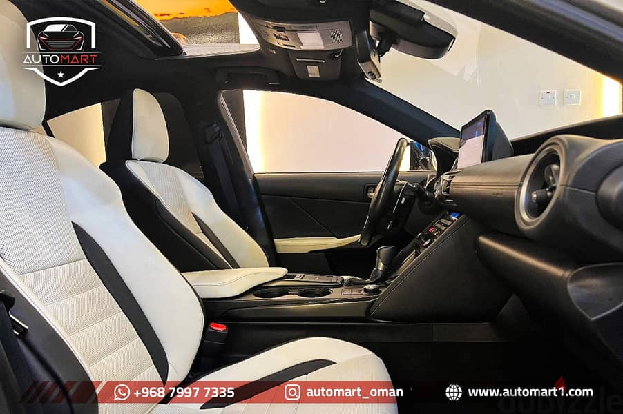 LEXUS IS 350 F SPORT 2021 لكزس آي اس 12