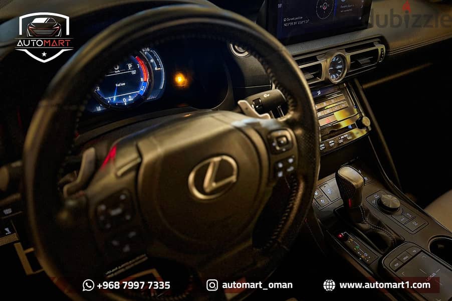 LEXUS IS 350 F SPORT 2021 لكزس آي اس 16