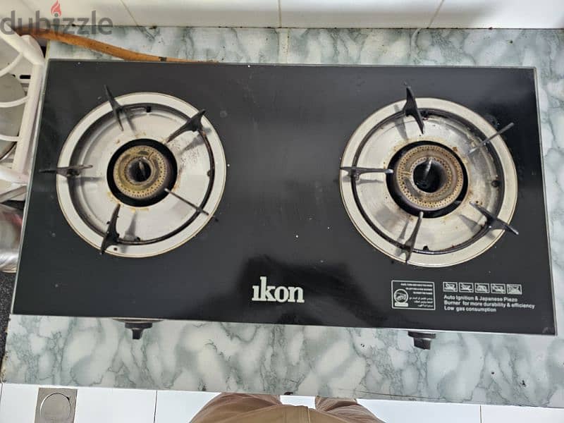 Icon gas stove with full gas cylinder 0