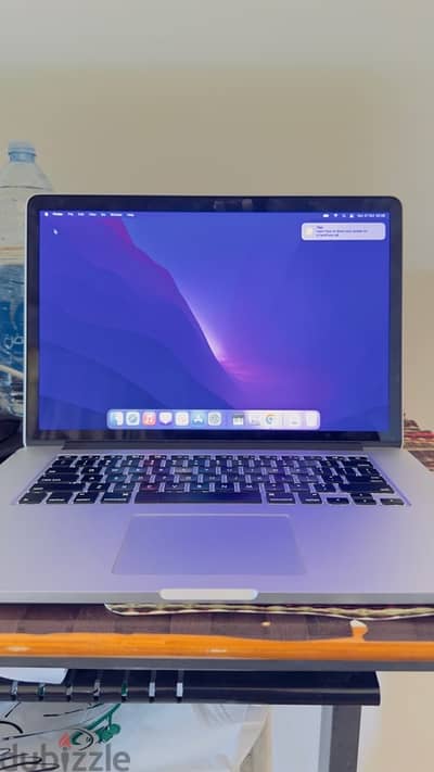 mac book proi7 16gb ram 500gb ssd 15”