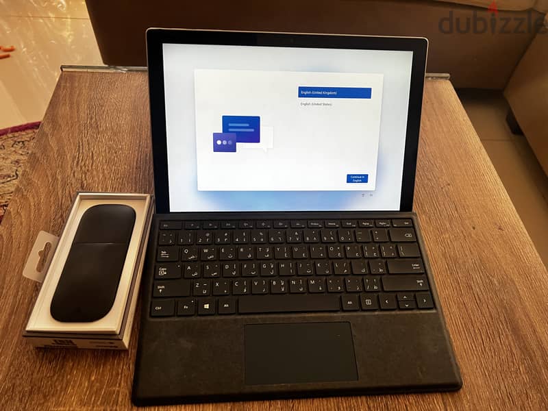 Microsoft Surface Pro 7 + Original Alcantara Keyboard + MS Mouse 1