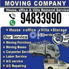 All Oman Muscat movers and packers house villa office store shifting 0