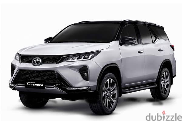 Toyota Fortuner & Land cruzer For yearly contract 0