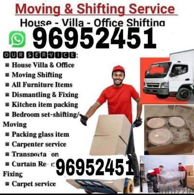 All Oman Muscat movers and packers house villa office store shifting