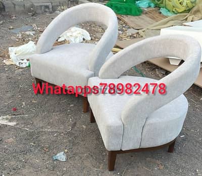 new single sofa without delivery 2 pieces 120 rial