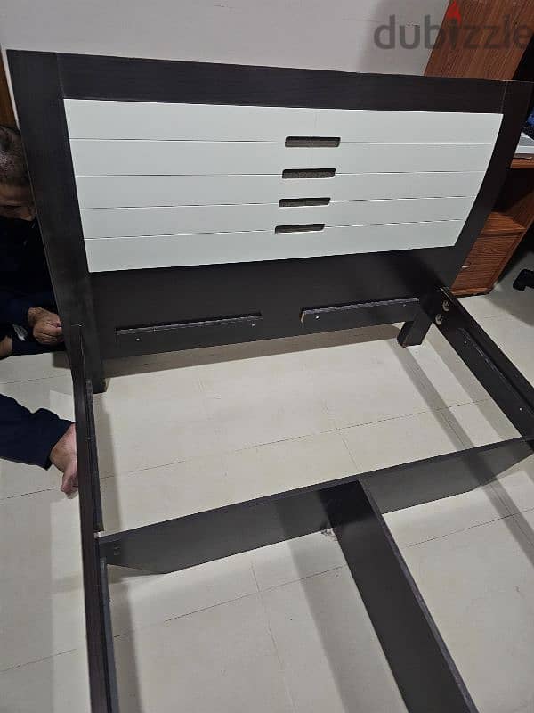 used bed with mattress for 25/- 1