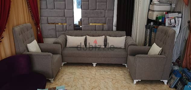 Special offer 3+1+1=5seater sofa set available in showroom