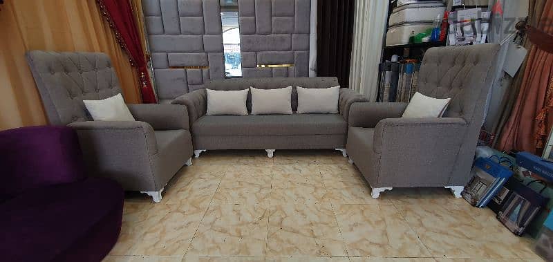 Special offer 3+1+1=5seater sofa set available in showroom 1