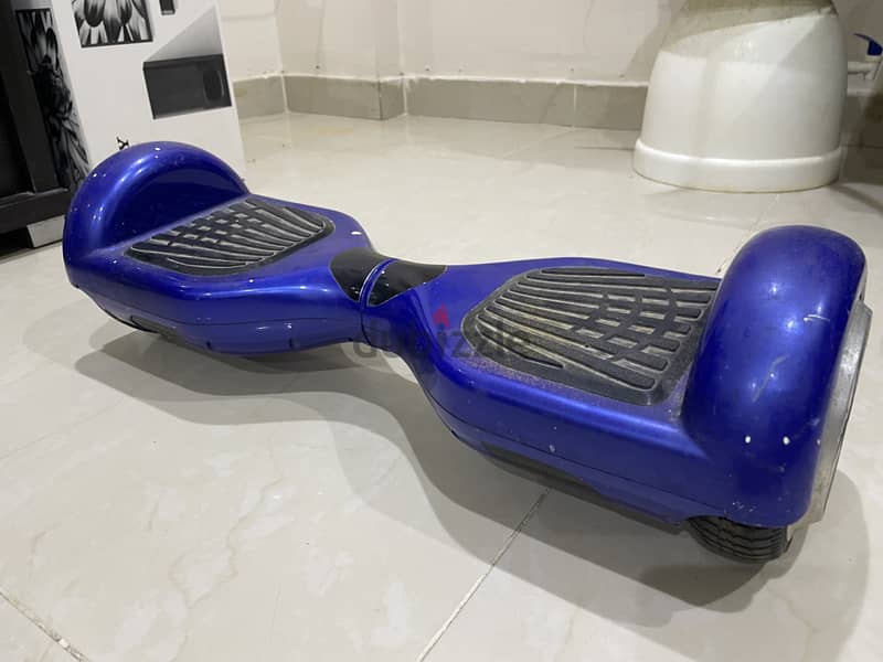 Blue hoverboard electronic light 3