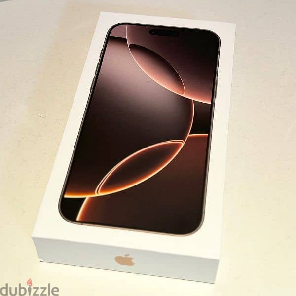 IPHONE 16 PRO MAX 256GB BRAND NEW 0