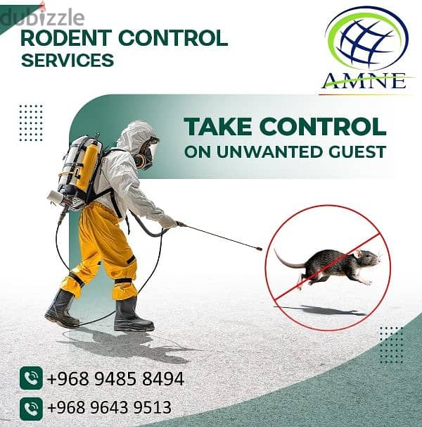 Muscat general pest control service +968 9643 9513 1