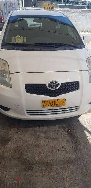 Toyota Yaris 2007 (Urgent Sale) Whatsapp +96895712647