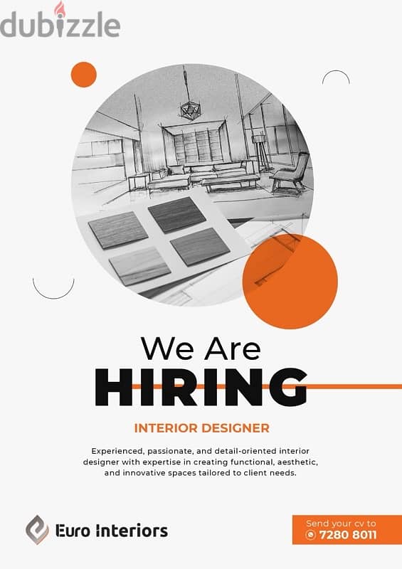 Interior Designer - Creative and Innovative Professional Needed 0