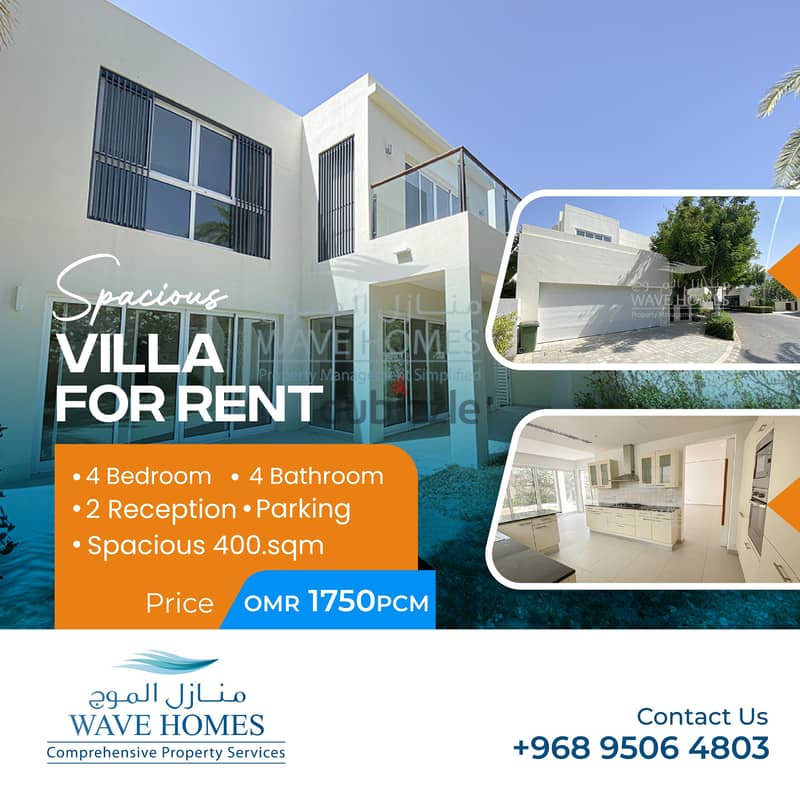 Villa for Rent. . 0