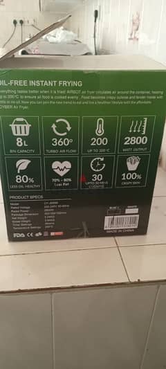 air. fryer. new box. sale 0