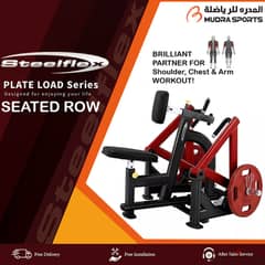 Steelflex Plate Loaded Seated Row Machine 0