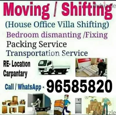 house shifting service transport service z