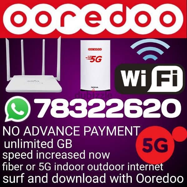 ooredoo WIFI CONNECTION 0