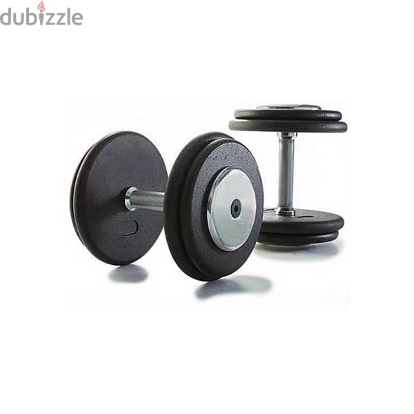 PVC Bouncer Gym Dumbbell and Hex Rubber Dumbbell 0