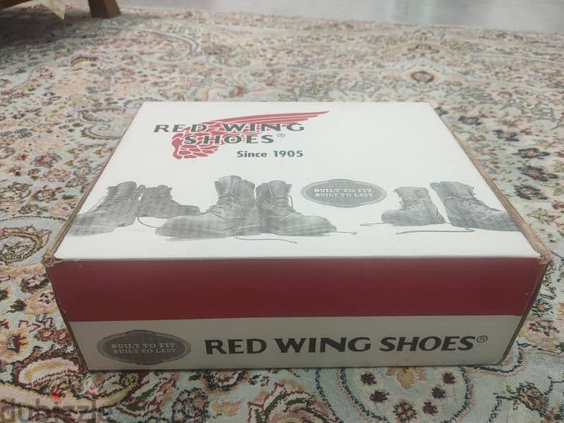 red wing shoes no 12 not used brand new 8