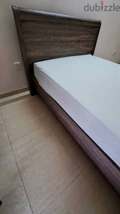 Bed with mattress from home centre 0