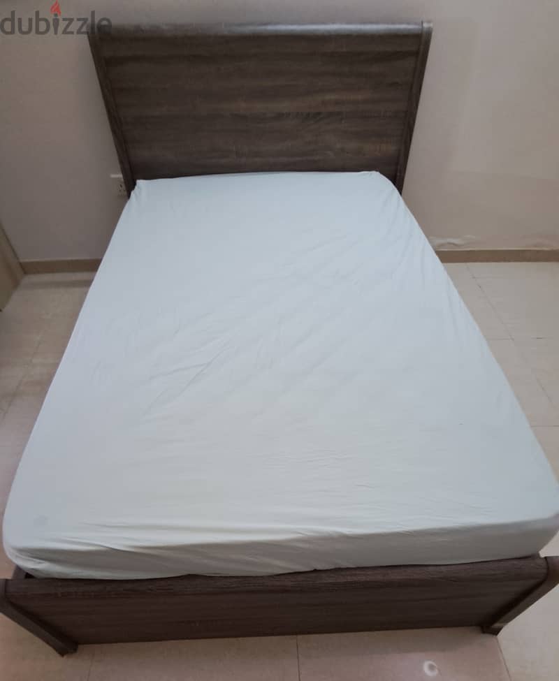 Bed with mattress from home centre 2