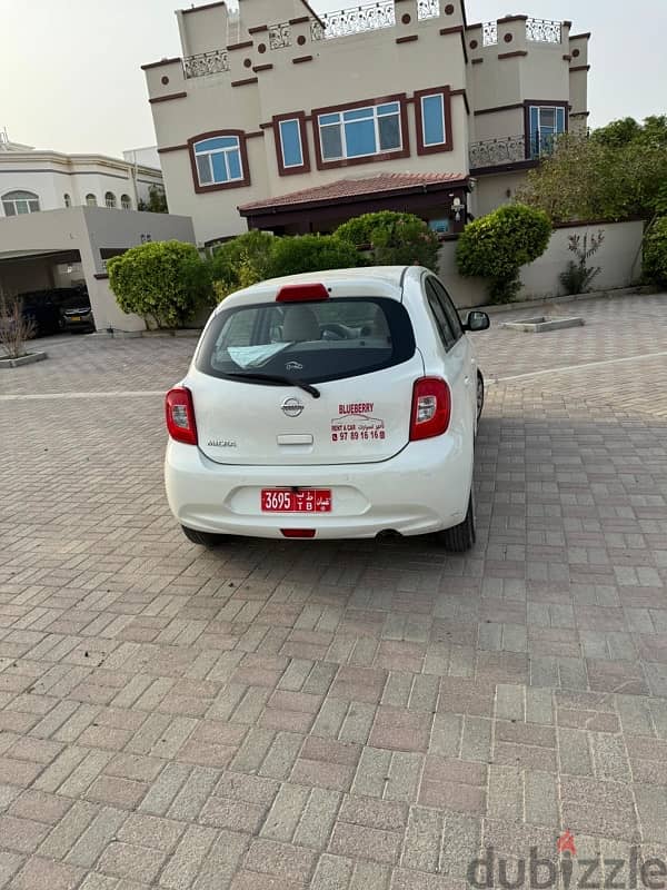 Nissan Micra available for Rent نيسان ميكرا للإيجار 8