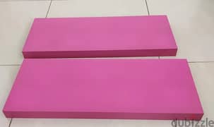 2 pcs shelf Pink Color 0