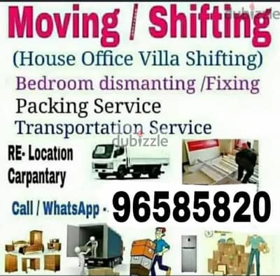 house shifting service transport