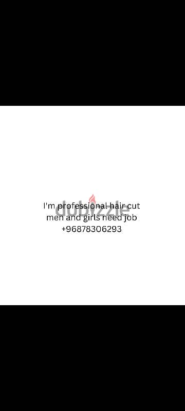 I'm professional hair cut men and girls