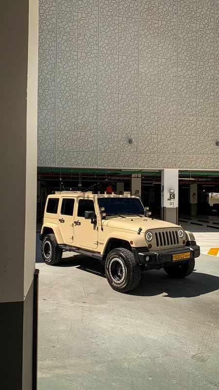 Jeep Wrangler Sahara Gcc first owner 2012 0