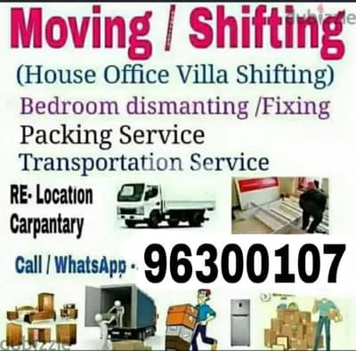 house shifting service transport