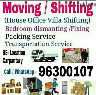 house shifting service transport