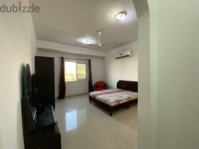 FULLY FURNISHED spacious room with attached bathroom in Al Ghubra 4