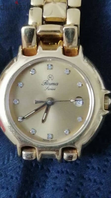 Rama 18k gold watch 0