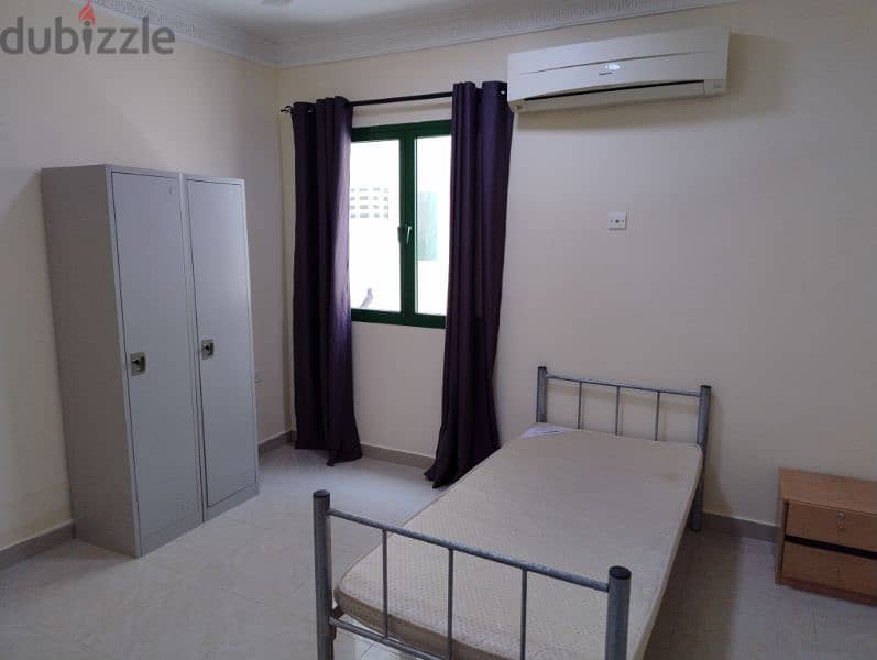 furnished rooms available for an executive male bachelors in ghubrah 0