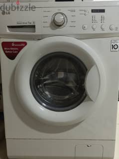 LG front load washing machine 7kg excellent condition and coffee mach 0