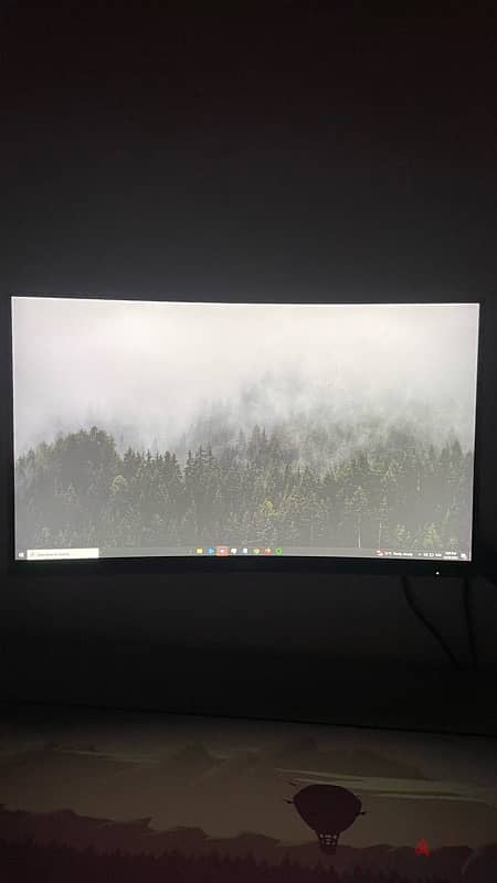 Gaming Monitor Curved 165hz - 24inch - ips | شاشه جيمنج 0