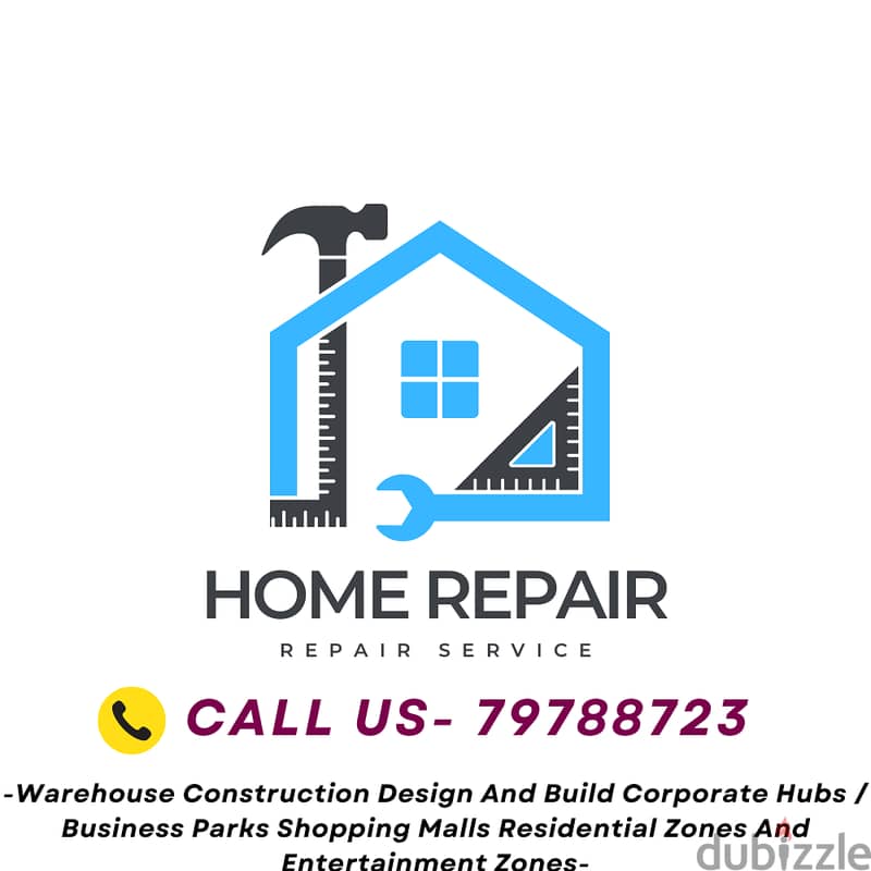 ⏩ We do all types of Construction and Maintenance /Renovation work 1