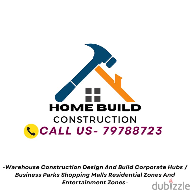 ⏩ We do all types of Construction and Maintenance /Renovation work 2