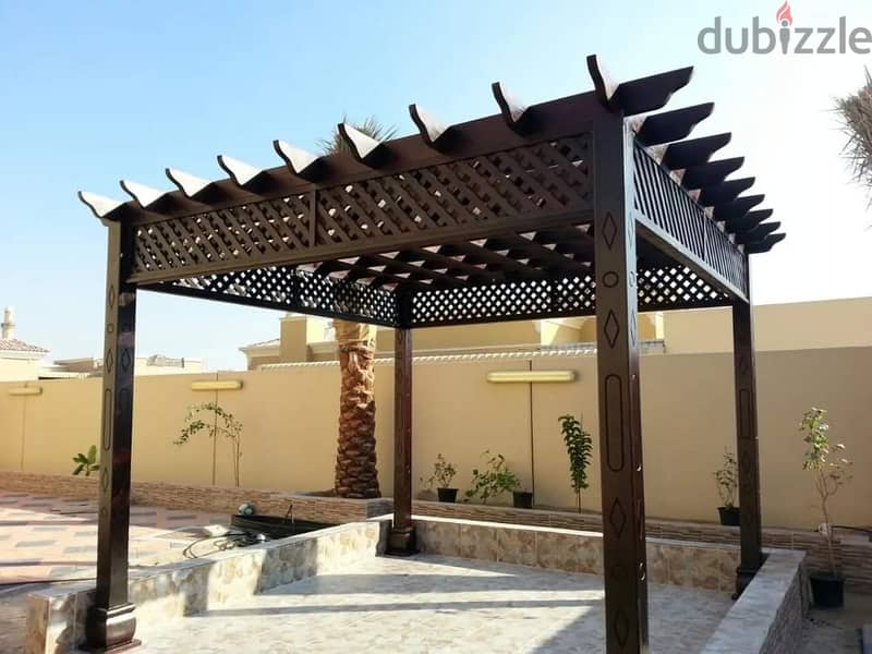 ⏩We Specialized in all types of shades, pergolas and aluminium work 19