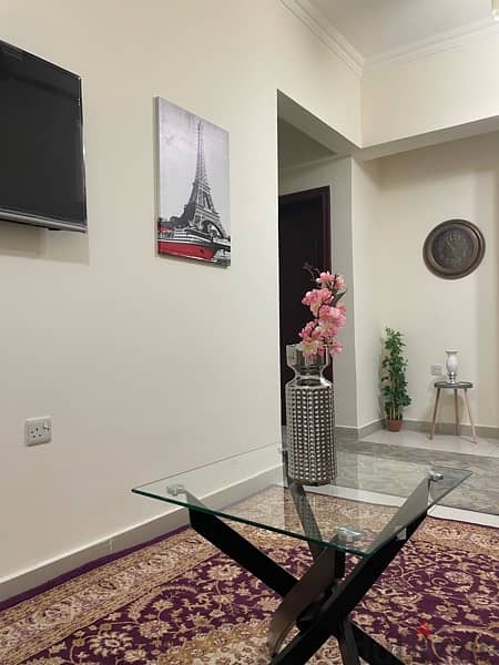 Furnished apartment for rent in bawshar  شقة مفروشة للايجار بوشر 9