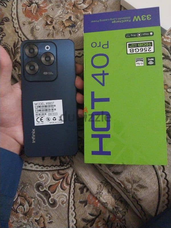 16/256 UNOPENED INFINIX HOT 40 PRO 4